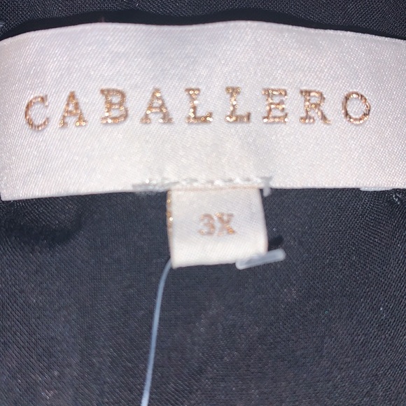 Anthro Caballero Abstract Wrap Dress 3X - Picture 4 of 12